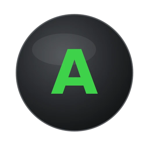 A button