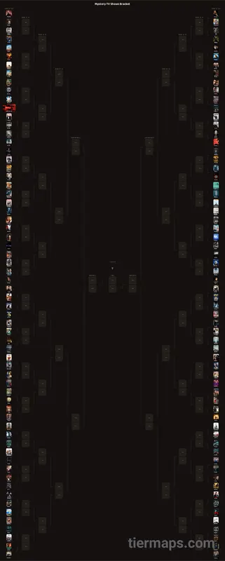 Mystery TV Shows Bracket
