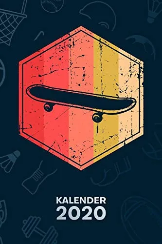 KALENDER 2020 (Skateboarding Geschenke für Männer und Frauen Skateboarder Kalender)